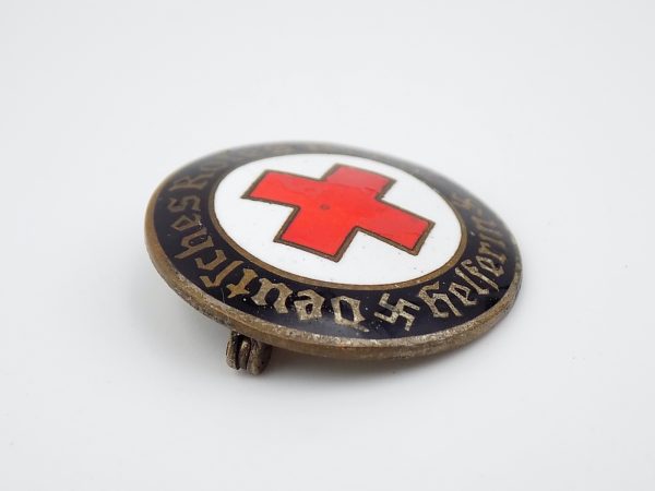 German DRK Red Cross Helper's Badge - Damn Yankee Militaria Sales